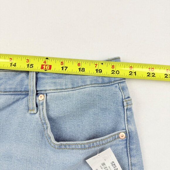 NWOT Terra & Sky Women Core Straight High Rise Stretch Blue Denim Jeans Plus 18W - Picture 8 of 11